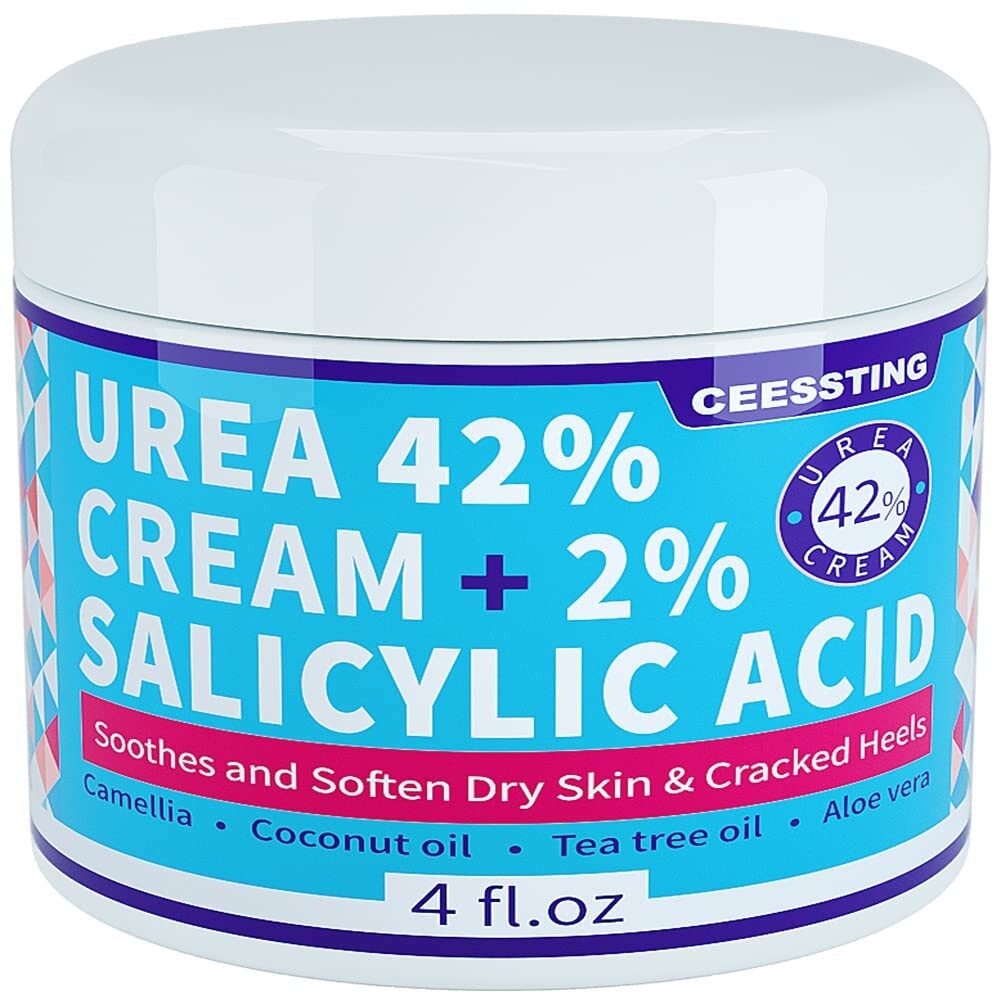 Urea Cream 42% Plus Salicylic Acid 4.6 Oz, Callus Remover Hand Cream Foot Cre…