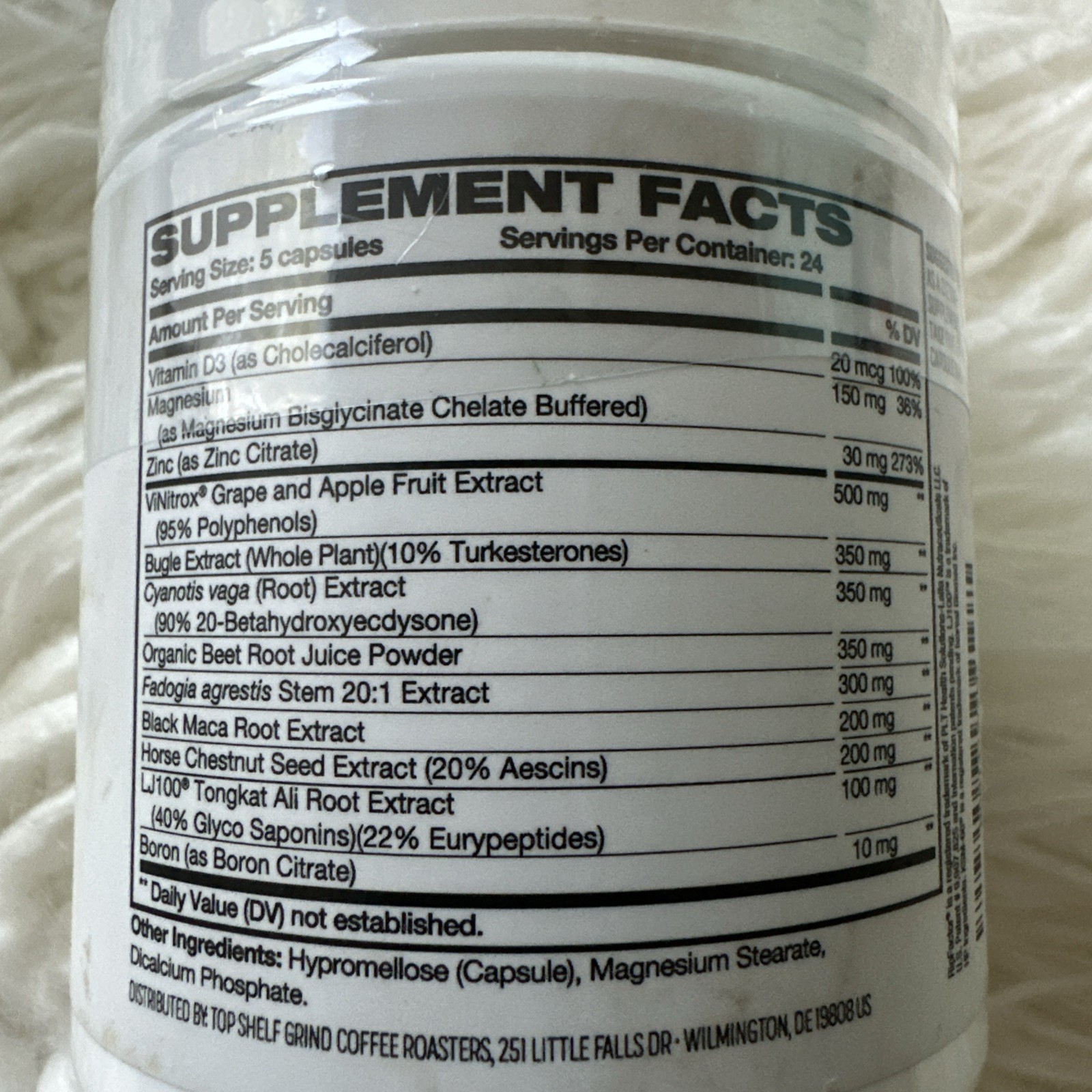King Maker, 120 capsules, 13-in-1 Anabolic Supplement for Men EXP 06/27