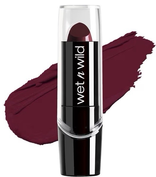 wet n wild Silk Finish Lipstick Stick – Burgundy Satin, Animal Cruelty-Free