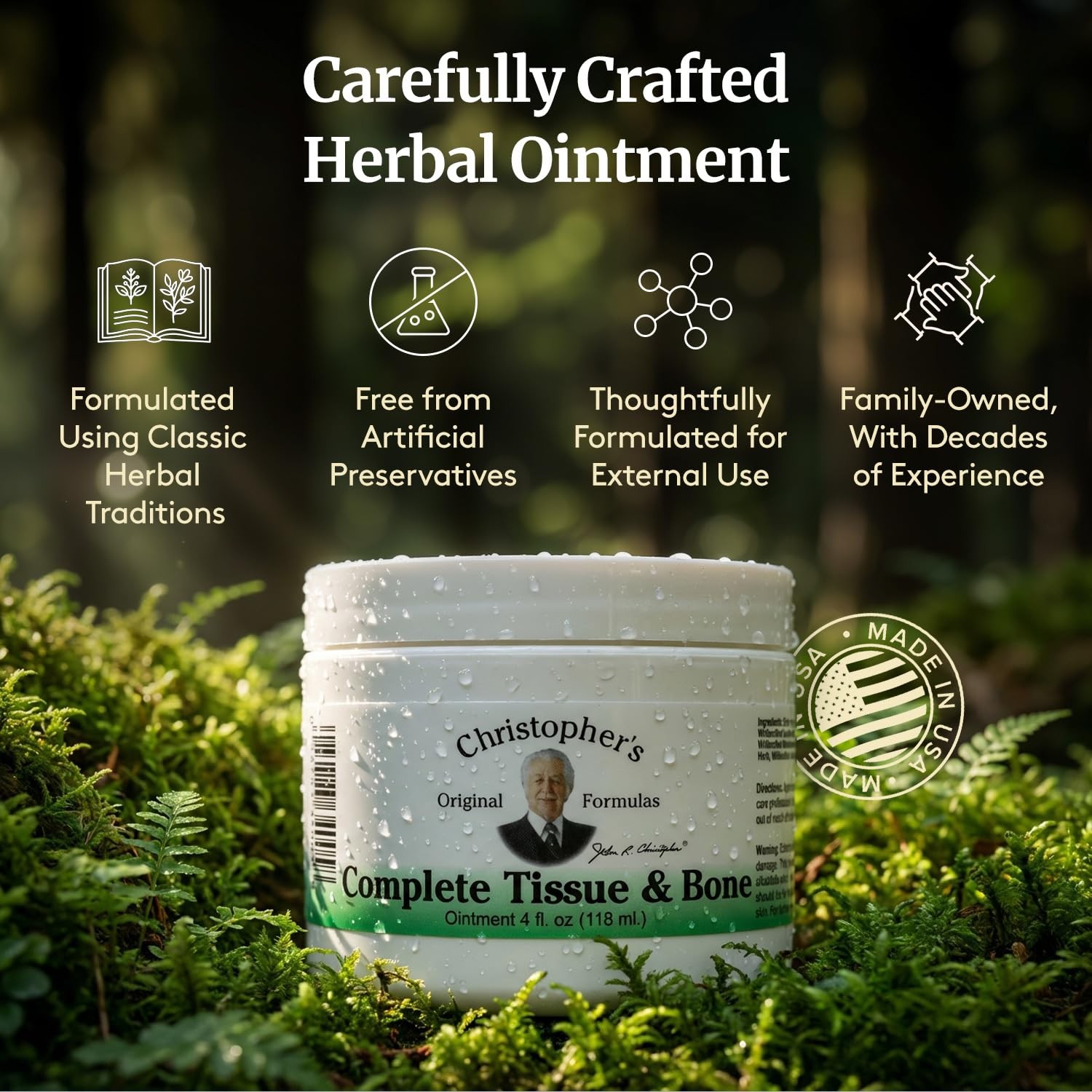 Christopher’s Original Formulas 4 Fl Oz (Pack of 1), Black, Green, White