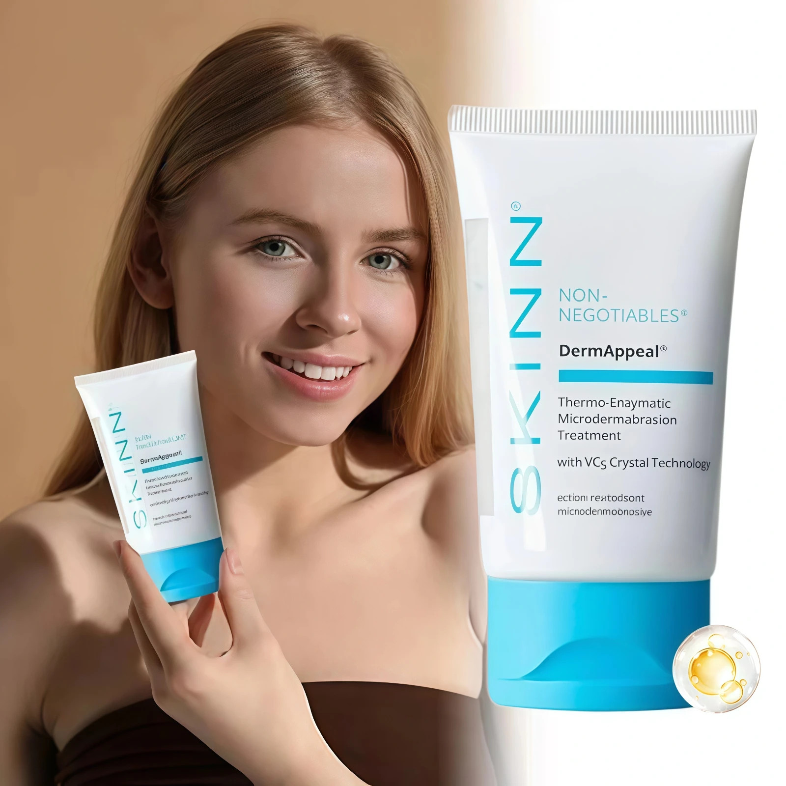 SKINN DermAppeal Microdermabrasion Treatment 2oz – Gentle Facial Exfoliator++