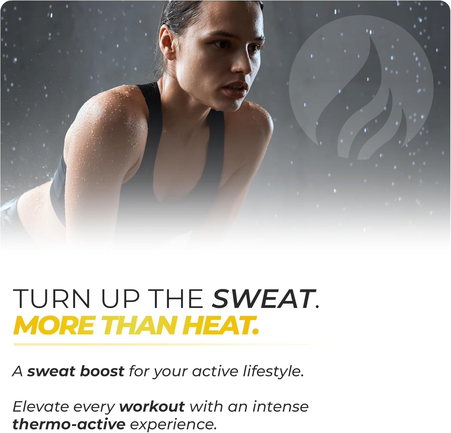 Sauna Twin Thermo-Active Body Gel Waist Trimmer Sweat Effect Warming Workout