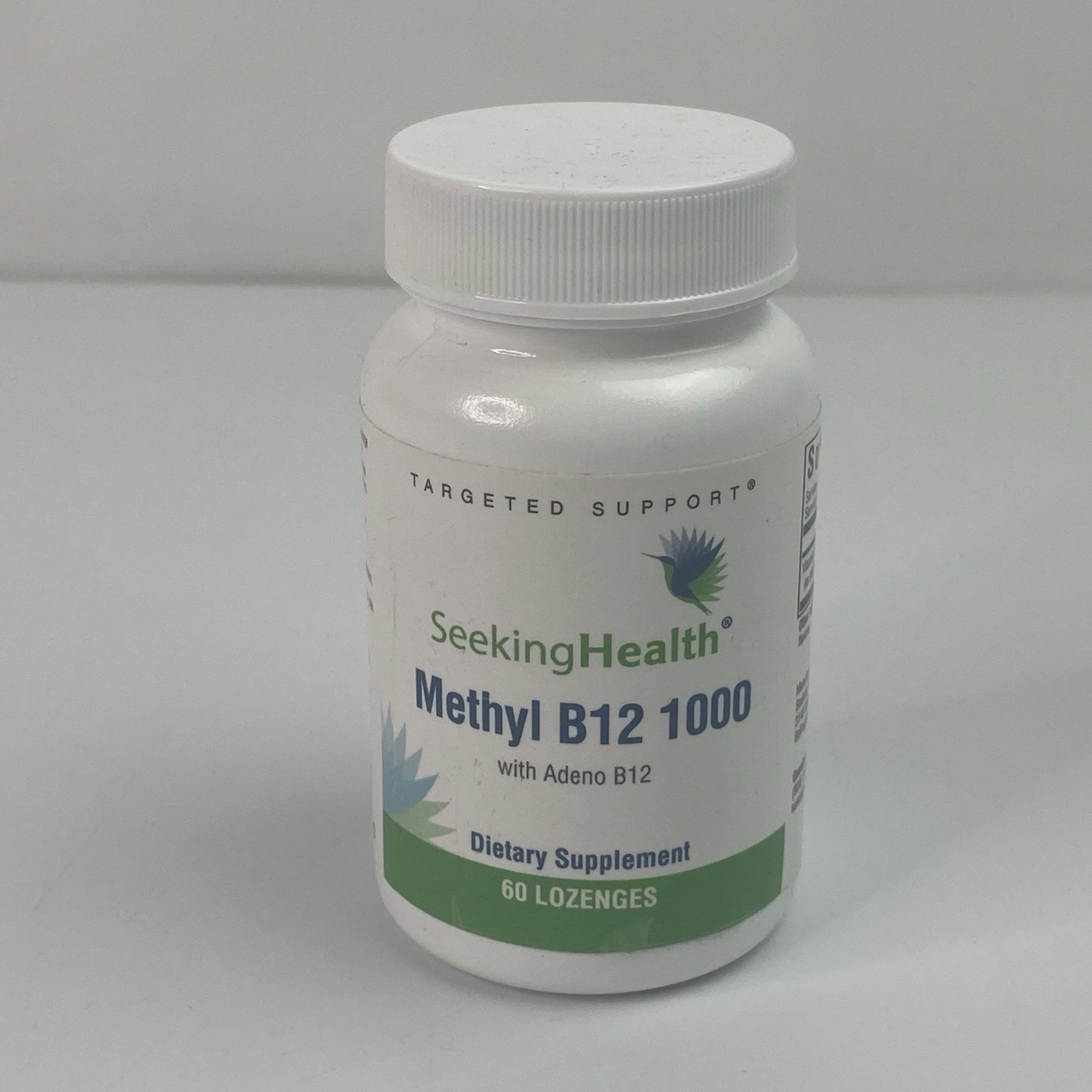 Seeking Health – Methyl B12 1000 mcg 60 Lozenges NEW SEALED! EXP 8/2026