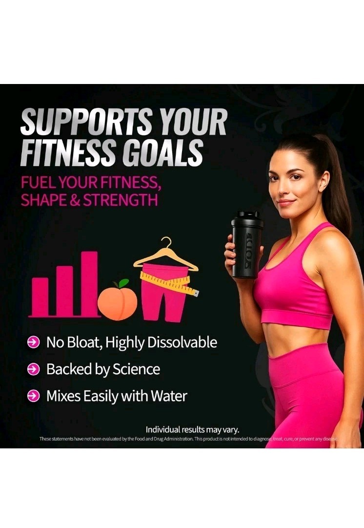 Creatine Boost Powder Bold Buns Muscle Cellulite Unflavored 30 Servings