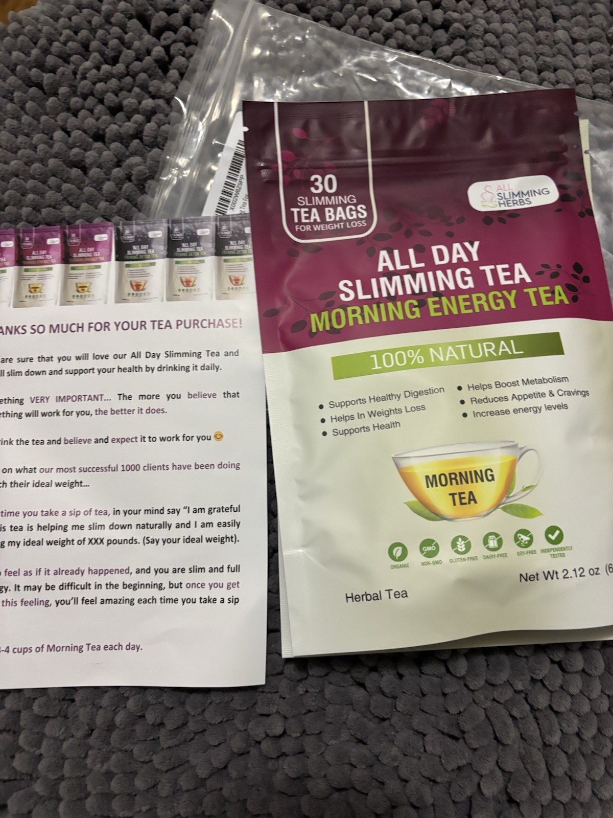 All Slimming Herbs Morning and Evening 30 Day Weight Loss