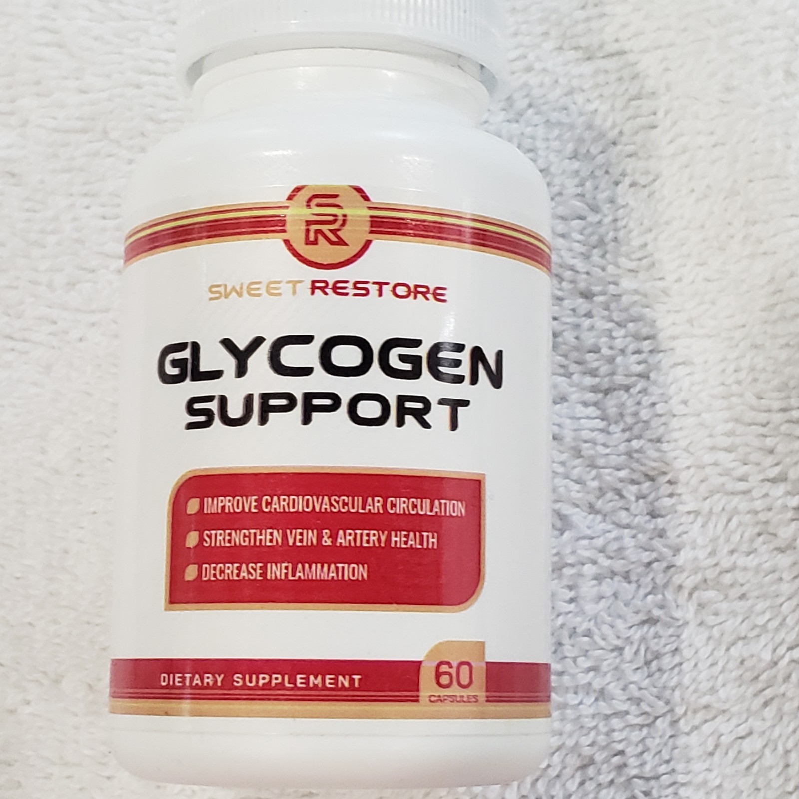 Sweet Restore Glycogen Support Pills Regulate Blood Pressure Sugar 60ct Sealed