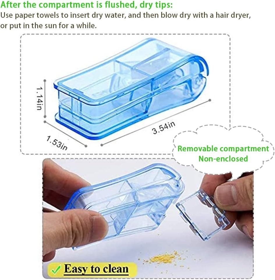 JohnBee Pill Cutter | Best Pill Cutter for Small or Large Pills | Designed in Th