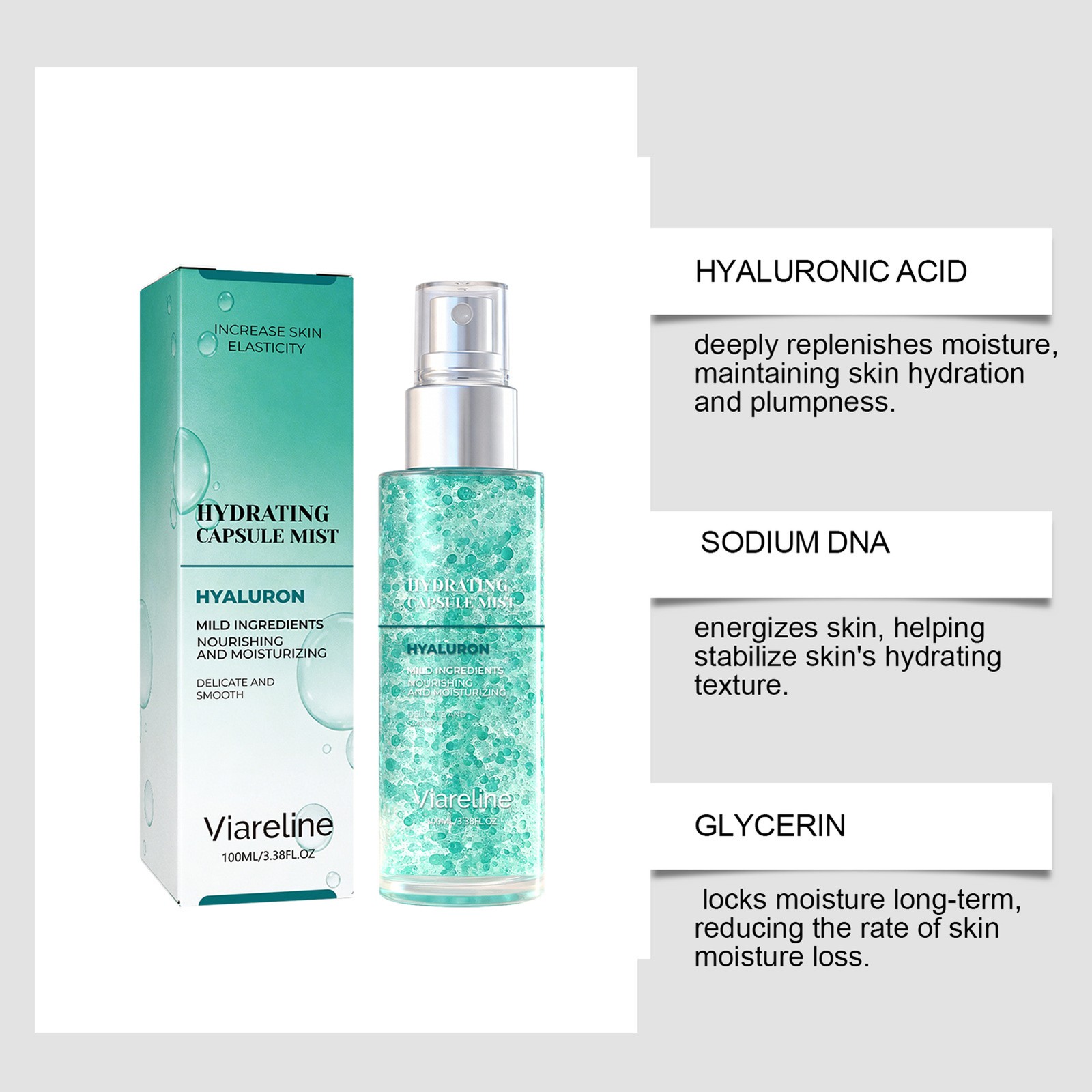 Anua PDRN Hyaluronic Acid Hydrating Capsule Mist 100mL