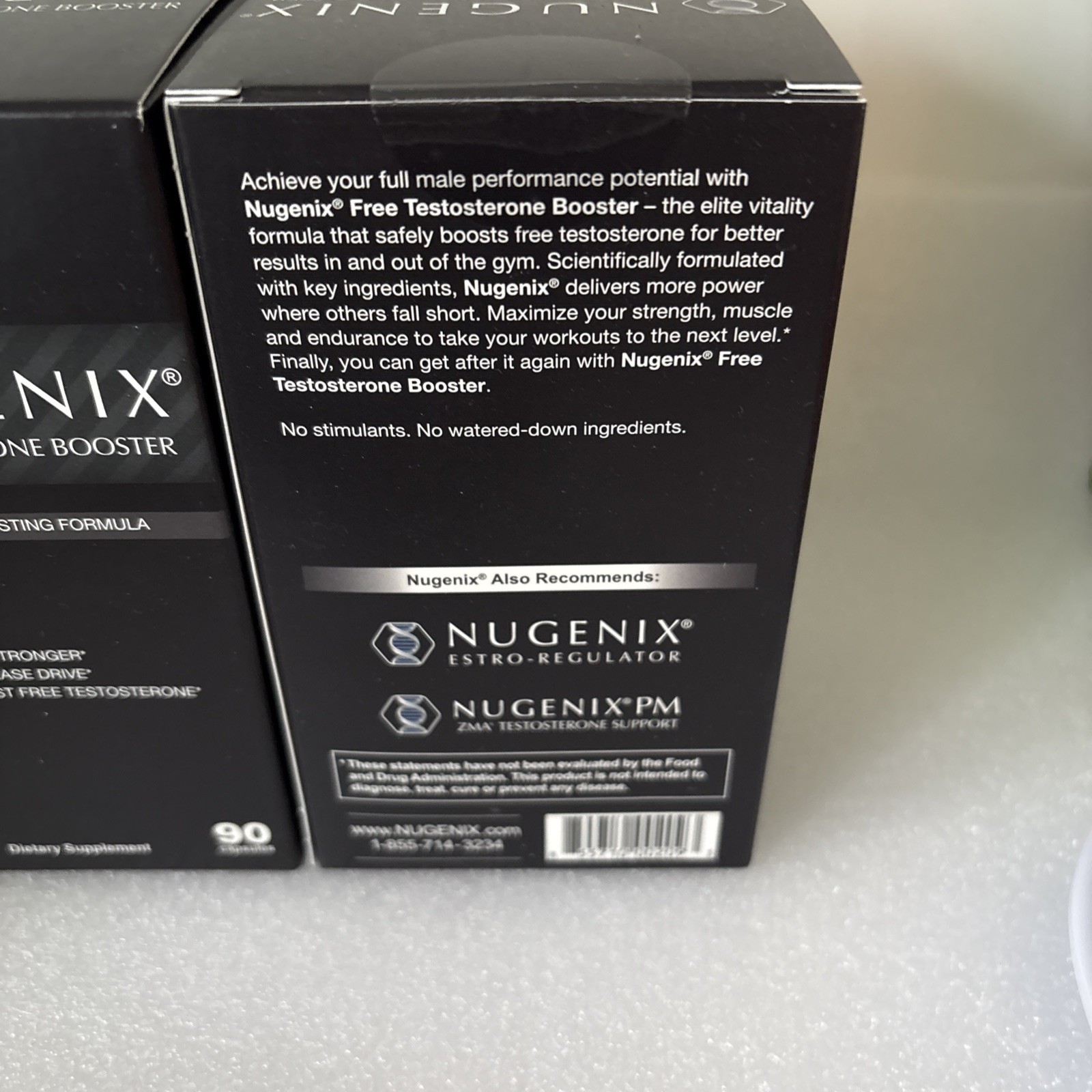 2 pack Nugenix 90 Capsules Expiry 10/2025