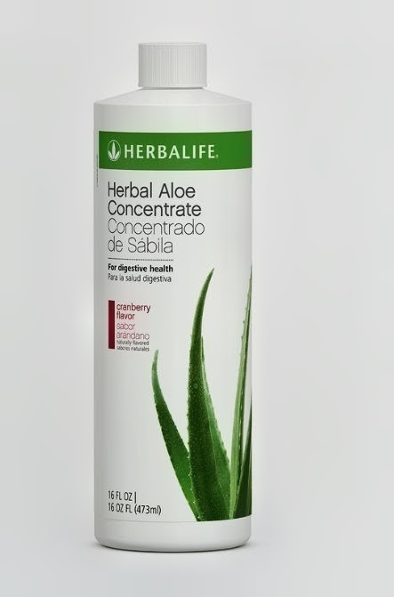 Herbal Aloe Concentrate Cranberry favor- 16oz