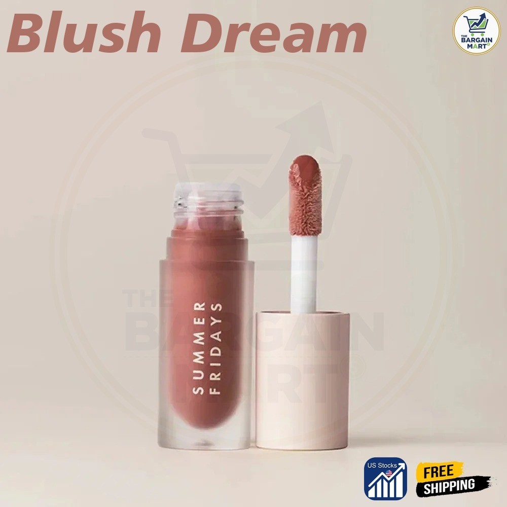 Summer Fridays Dream Lip Oil – All Shades Hydrating Sheer Gloss (0.15 oz)