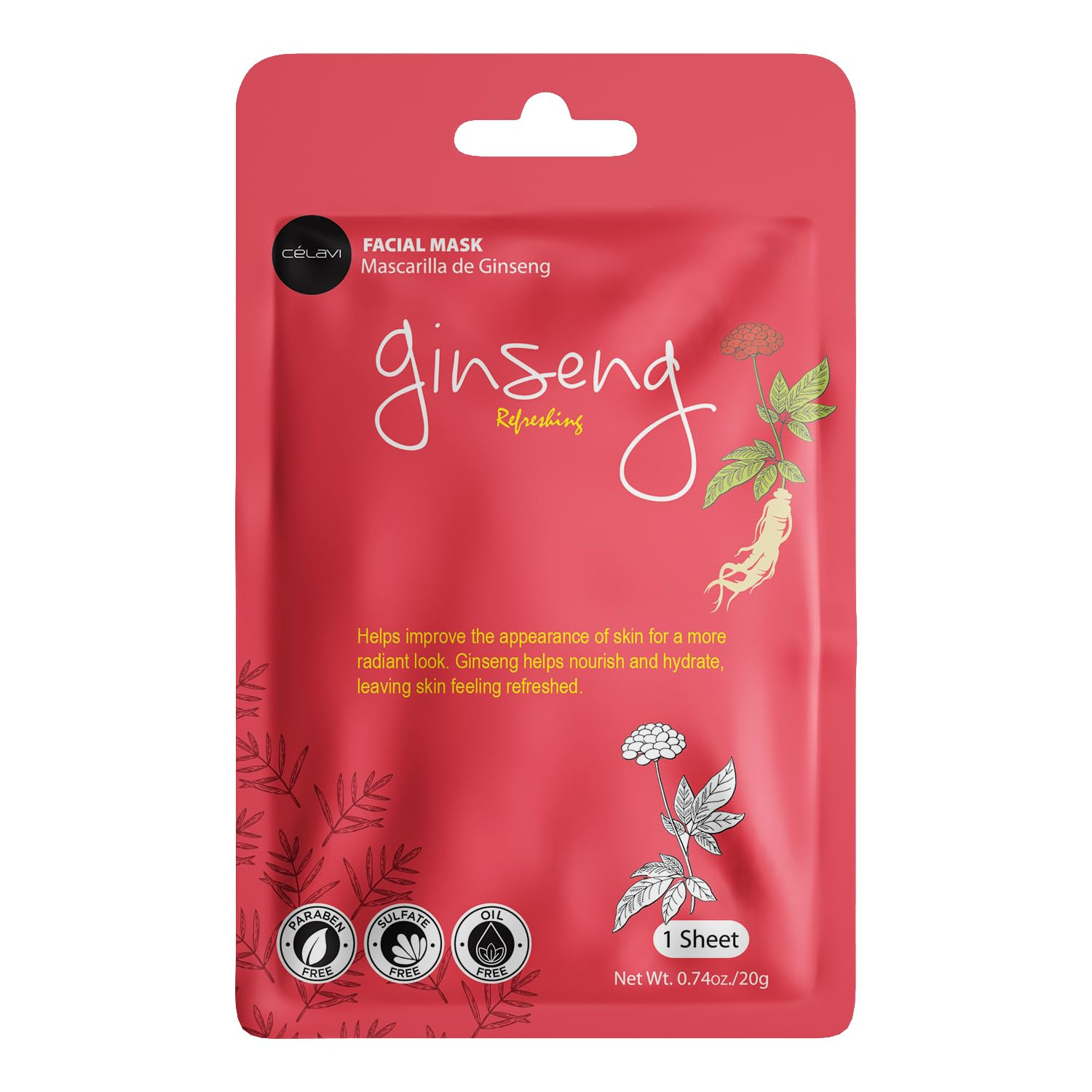 Essence Facial Face Mask Paper Sheet Korea Skin Care Moisturizing 12 Pack (Mix –