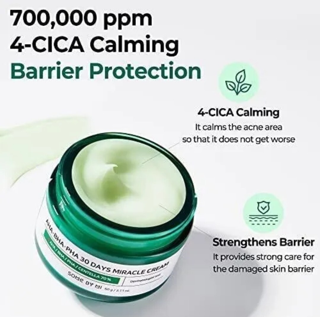 🔥[2 BOTTLES]🔥 SOME BY MI AHA BHA PHA 30 Days Miracle Cream 60g – Exp 06/2026