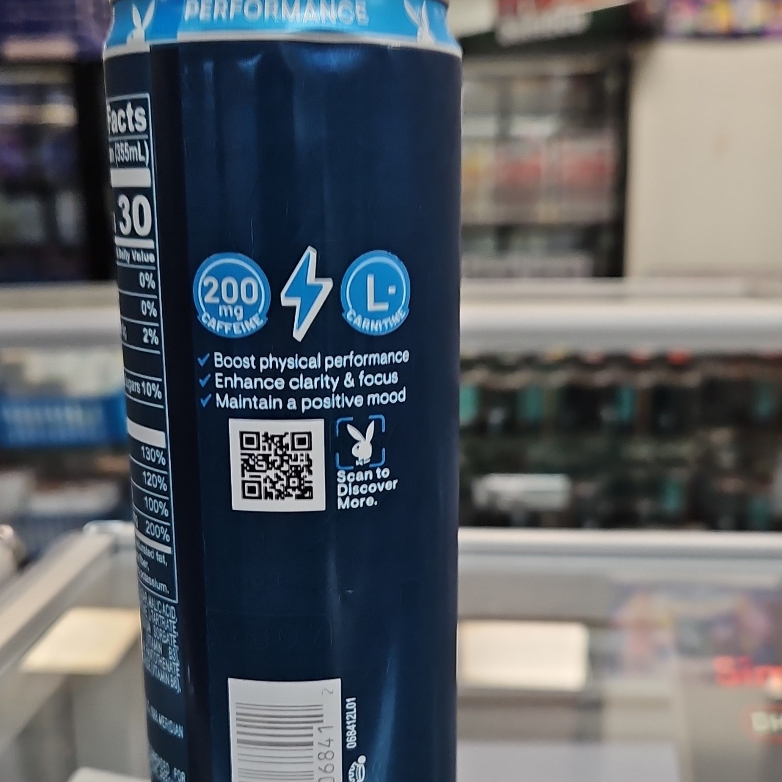 PLAYBOY Regular Energy Drink! 1 Single NEW UNOPENED Can 8.4fl oz – RARE