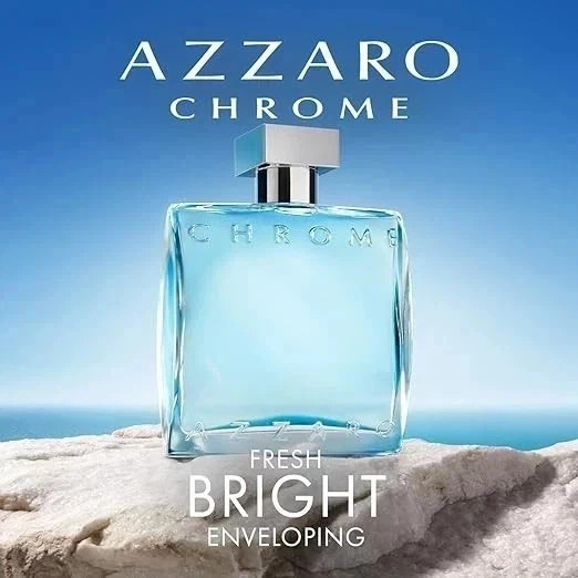 Azzaro Chrome 3.4oz Men’s Eau de Toilette