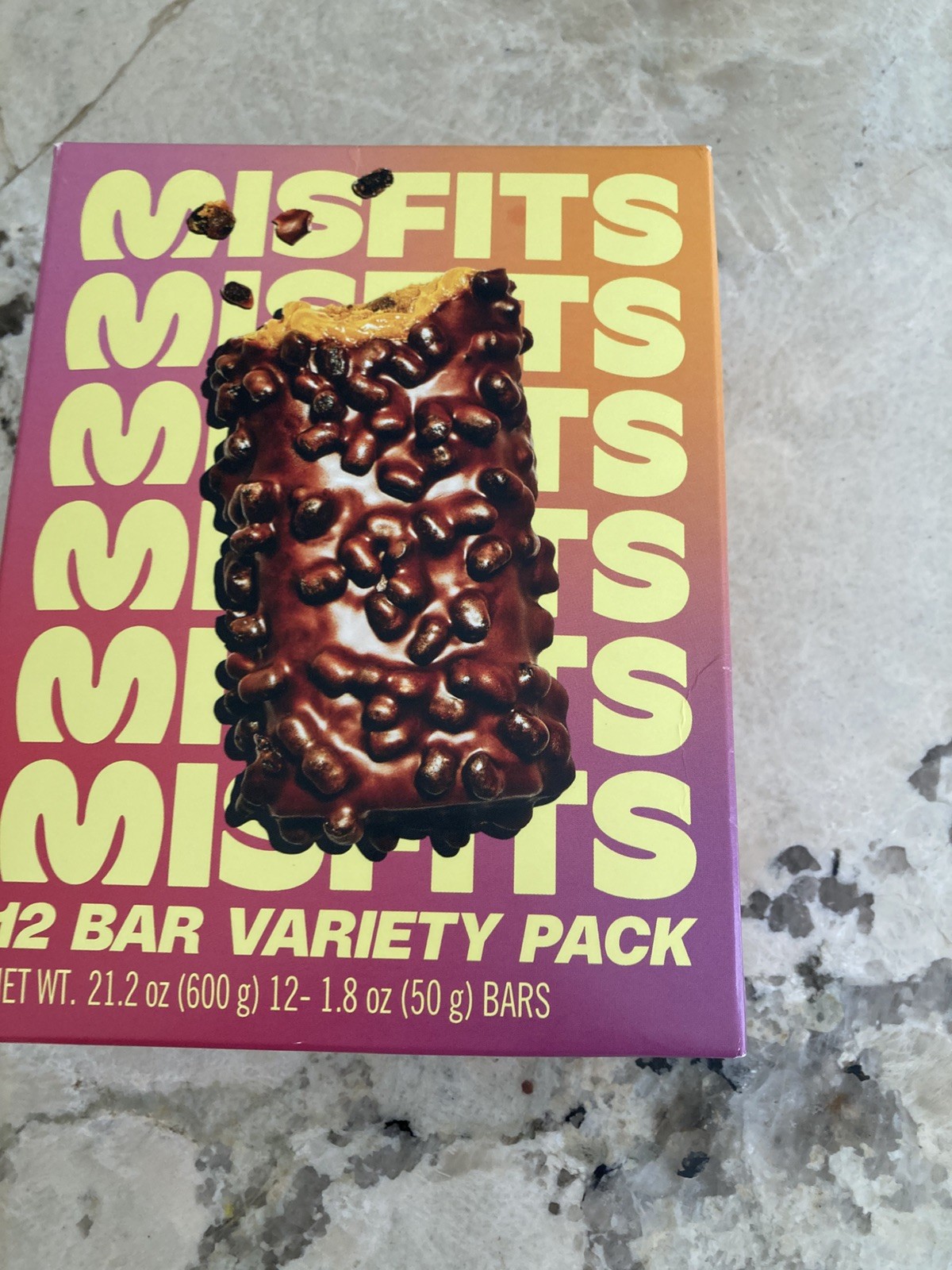 Misfits Best Sellers Variety Pack (12 Bars) | Vegan Protein Bar | Gluten Free |