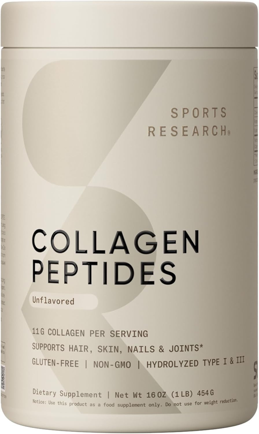 Collagen Peptides Protein Powder 11g – Unflavored (41 Servings)