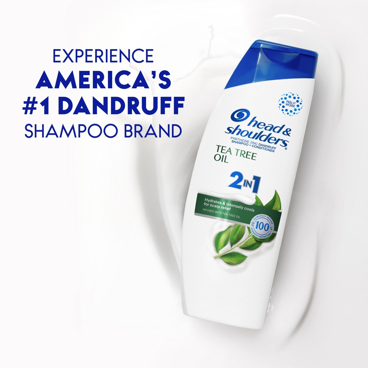 Head & Shoulders 2-in-1 Dandruff Shampoo and Conditioner – 28.2 fl oz