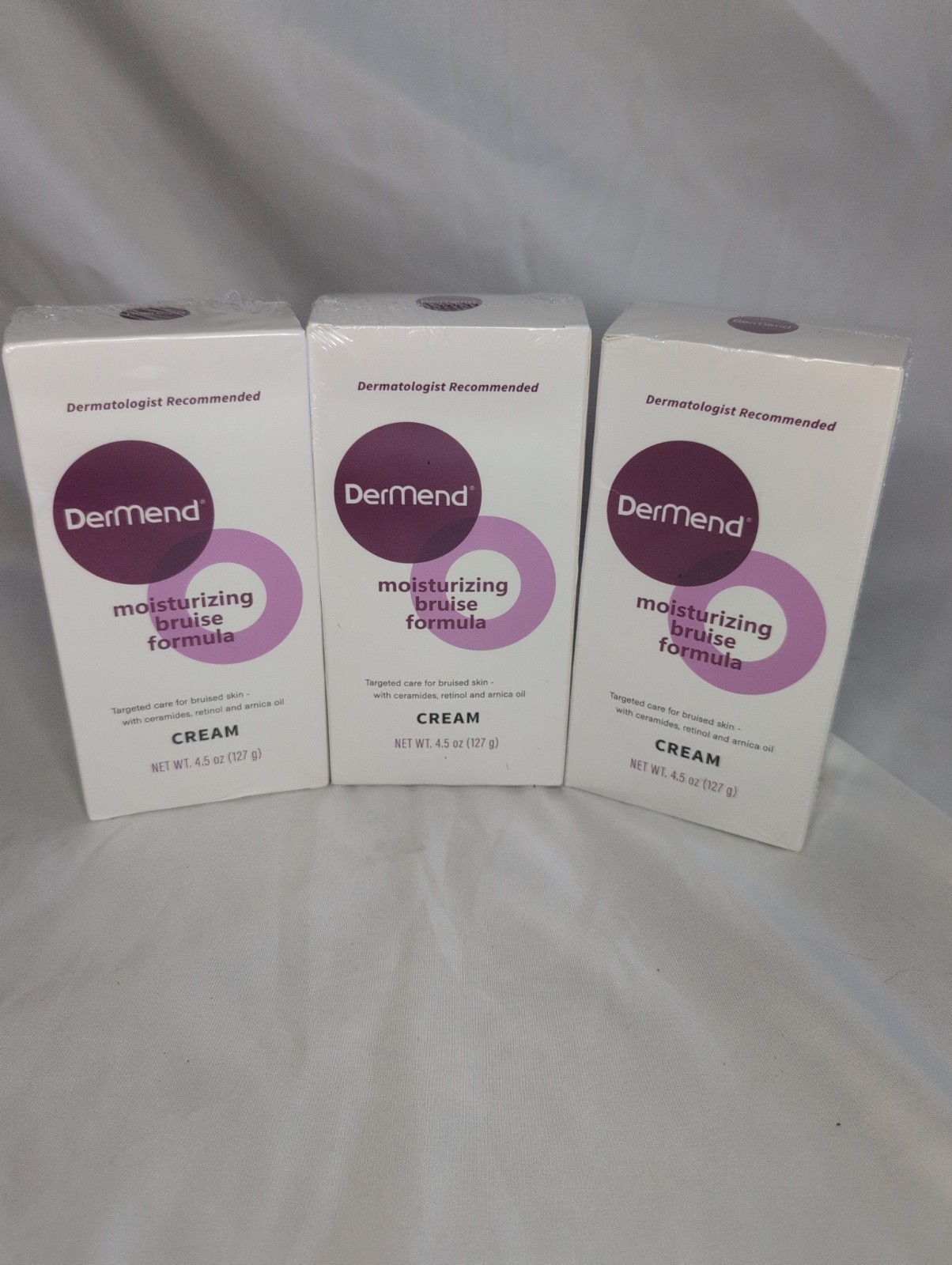 3 Pack – Dermend Moisturizing Bruise Formula Cream