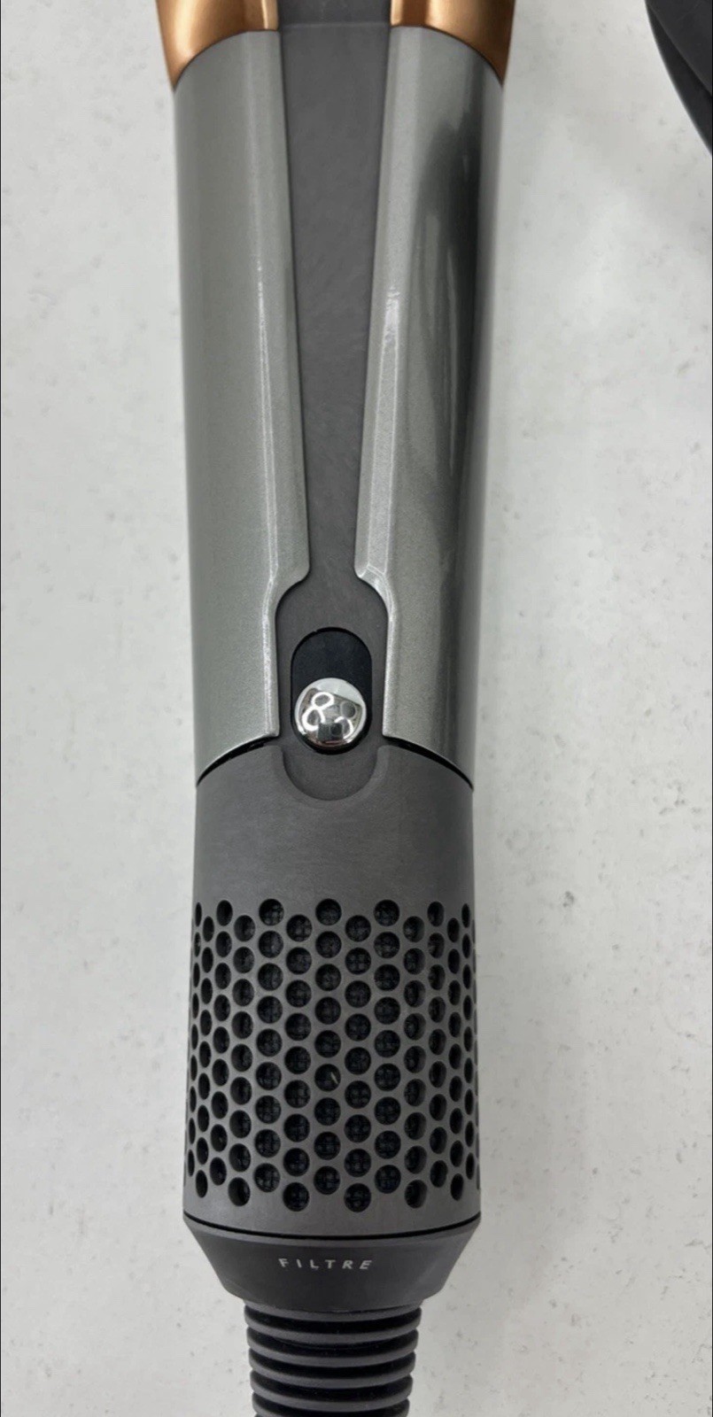 Dyson Airstrait Flat Iron/Straightener Hair Styling Tool Silver/Copper