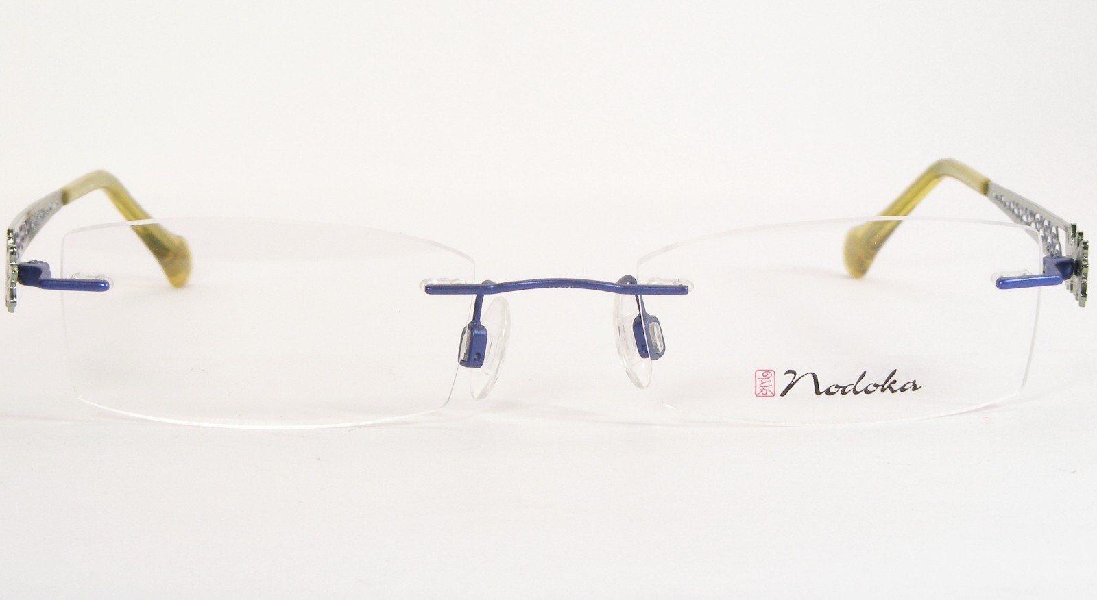 Nodoka Charmant ND10160 PU Purple Blue UNIQUE RARE EYEGLASSES GLASSES 49-19-140