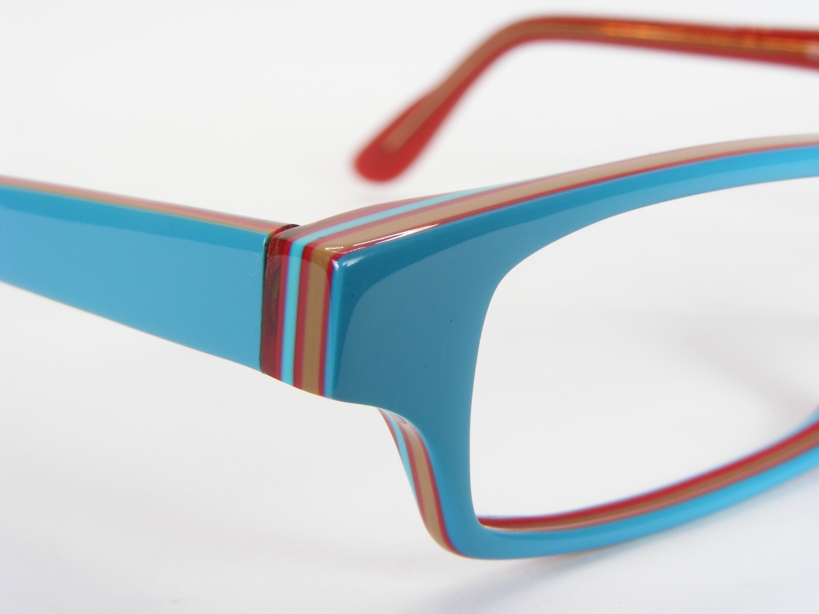 RAINER & BRENNER 2355 2069 Blue / Multicolor Unique RARE EYEGLASSES 50mm (NOTES)