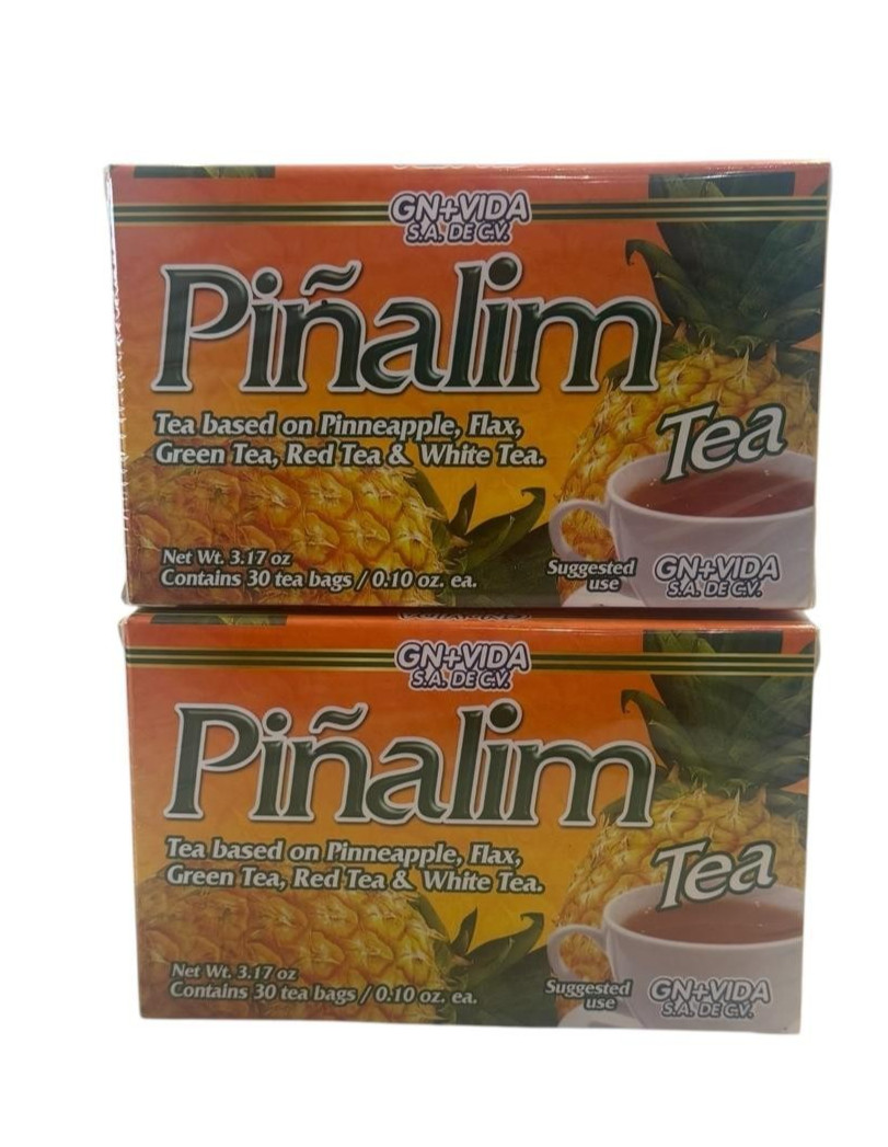 2 Te Pinalim Tea GN+Vida ENVIO GRATIS 60 days Pinalim Pineapple Diet FREE SHIP