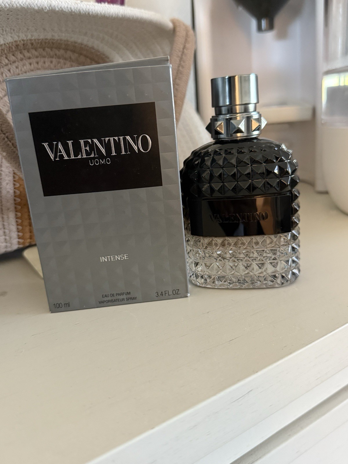 Valentino Uomo Intense Eau de Parfum Spray, 3.4 fl oz Regular Size