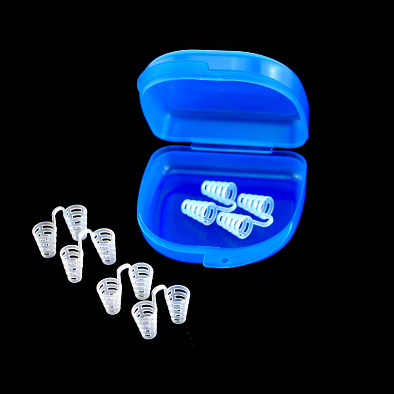 EZGO 6pc S + L Reusable Nose Dilators Vents Anti Snoring Device Sleep Apnea Aids