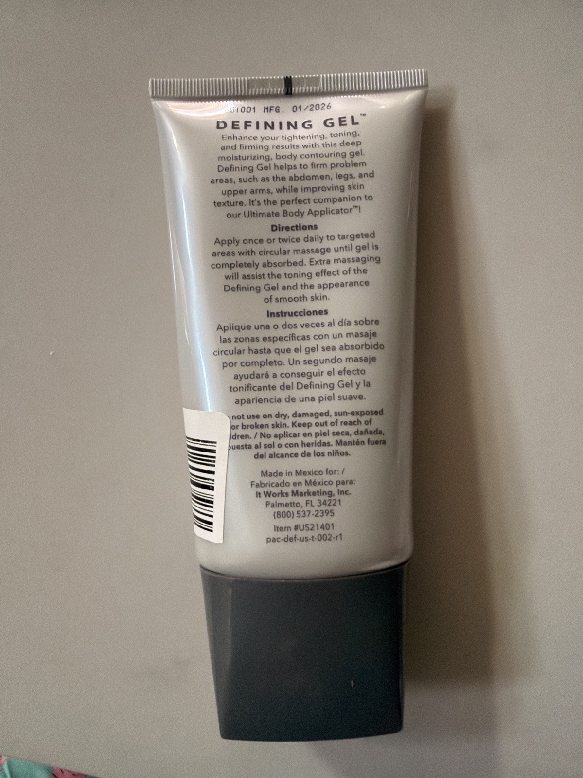 It Works! Defining Gel Body Contouring Tightening Toning & Firming New 5oz