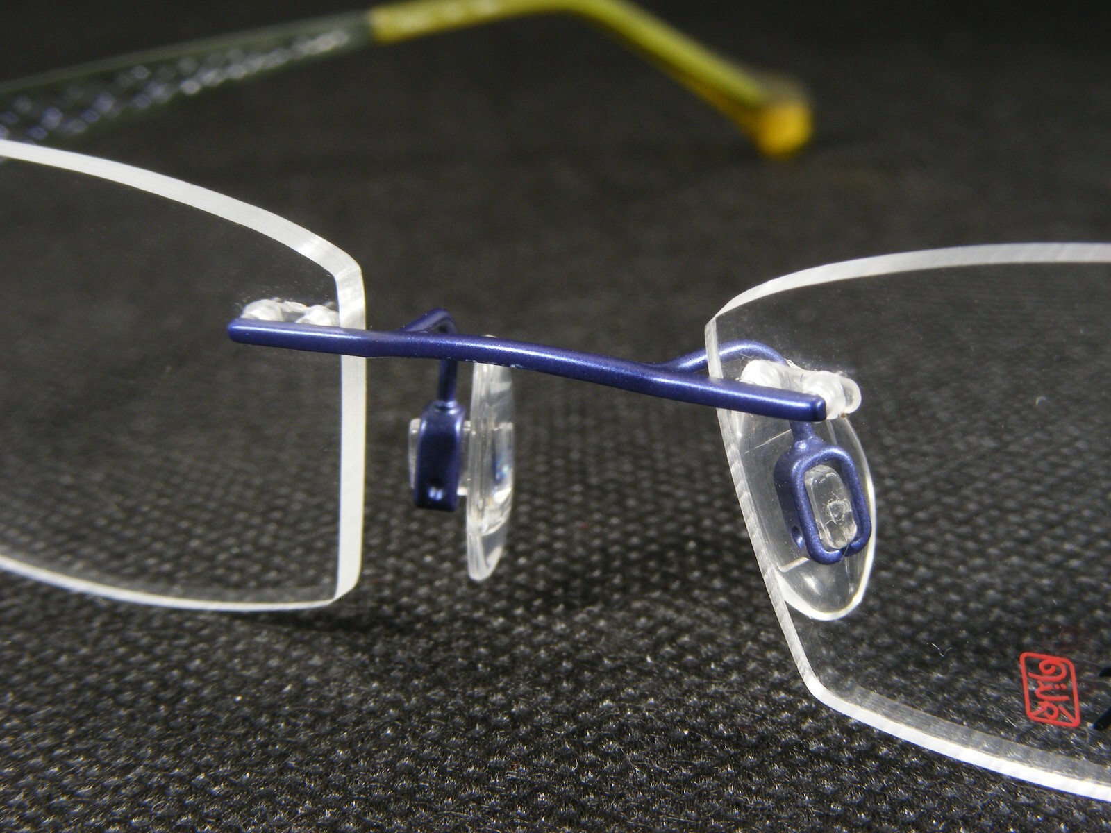 Nodoka Charmant ND10160 PU Purple Blue UNIQUE RARE EYEGLASSES GLASSES 49-19-140