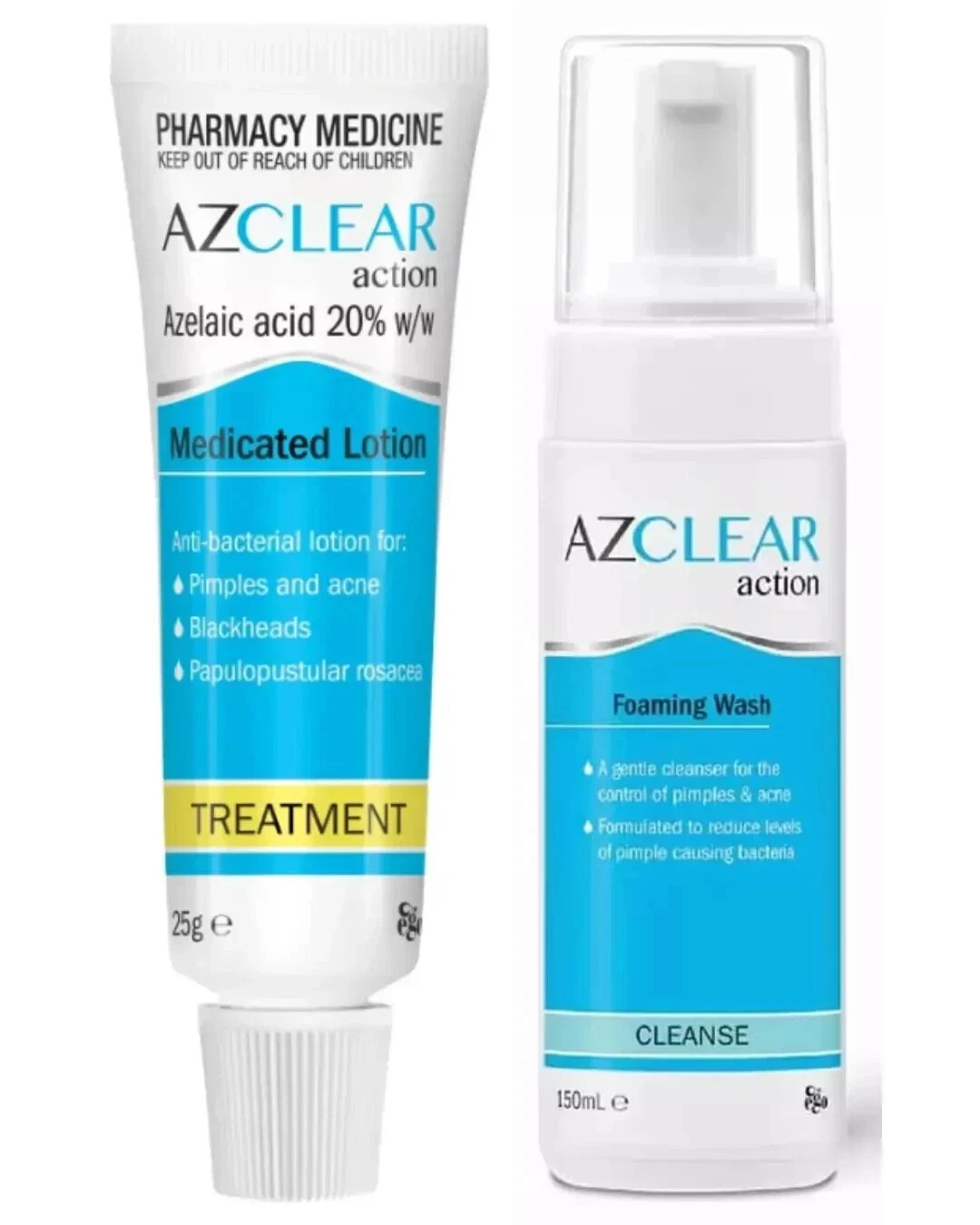 AZCLEAR for Skin Cleanser Acne Treatment Skin Wellness