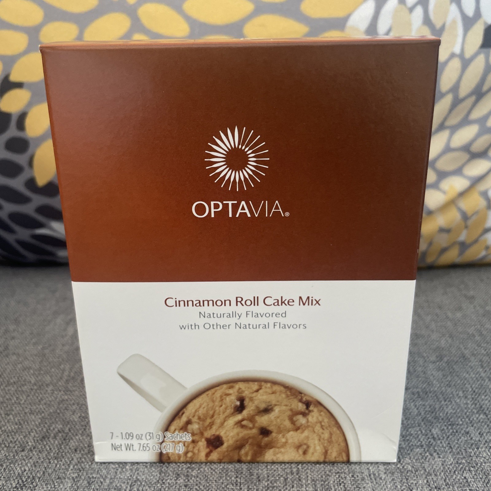 Cinnamon Roll Cake Mix Optavia 7 Fuelings Exp 02/2027 In Box