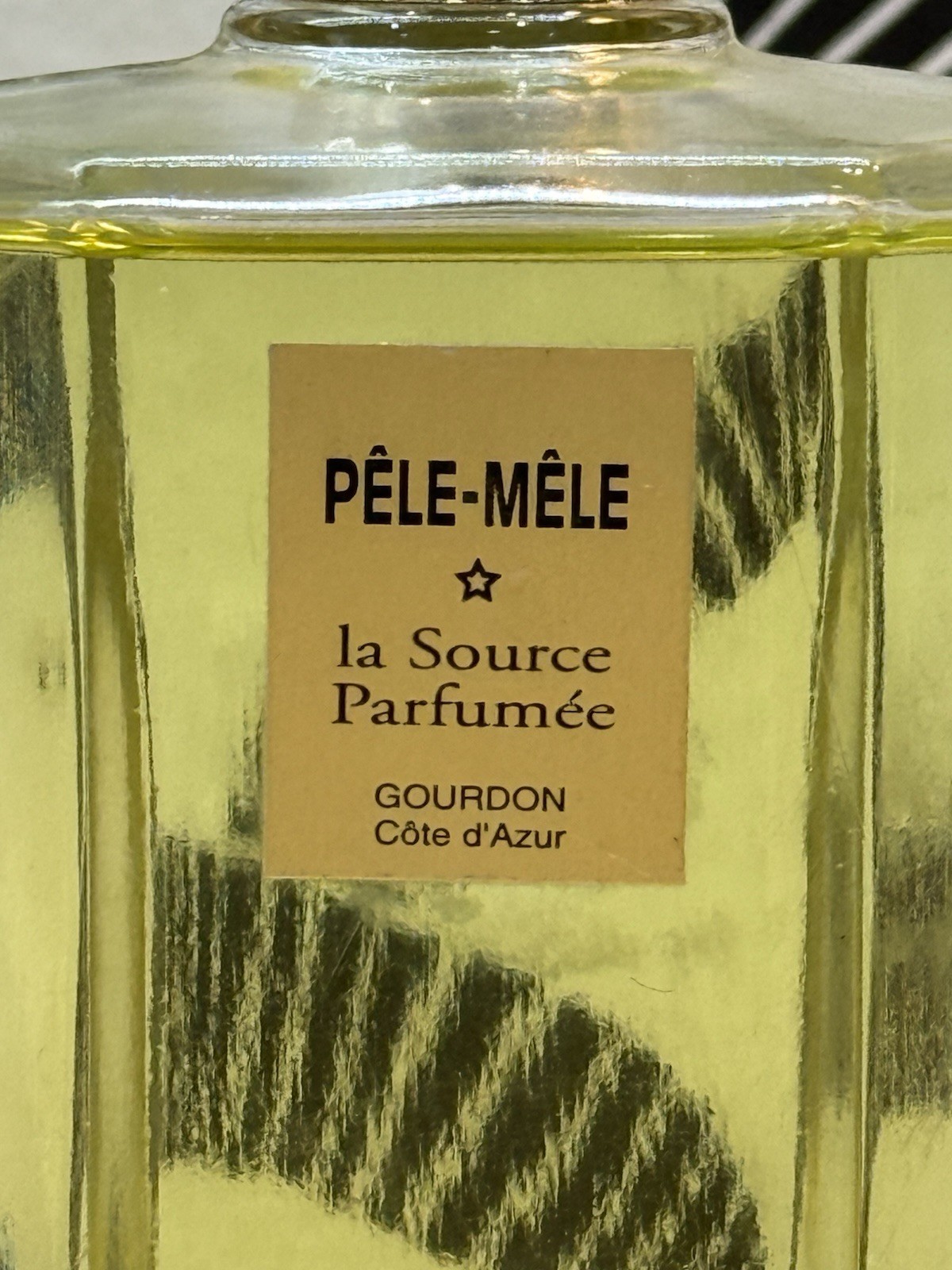Pele-Mele La Source Perfume Gourdon France Large Bottle
