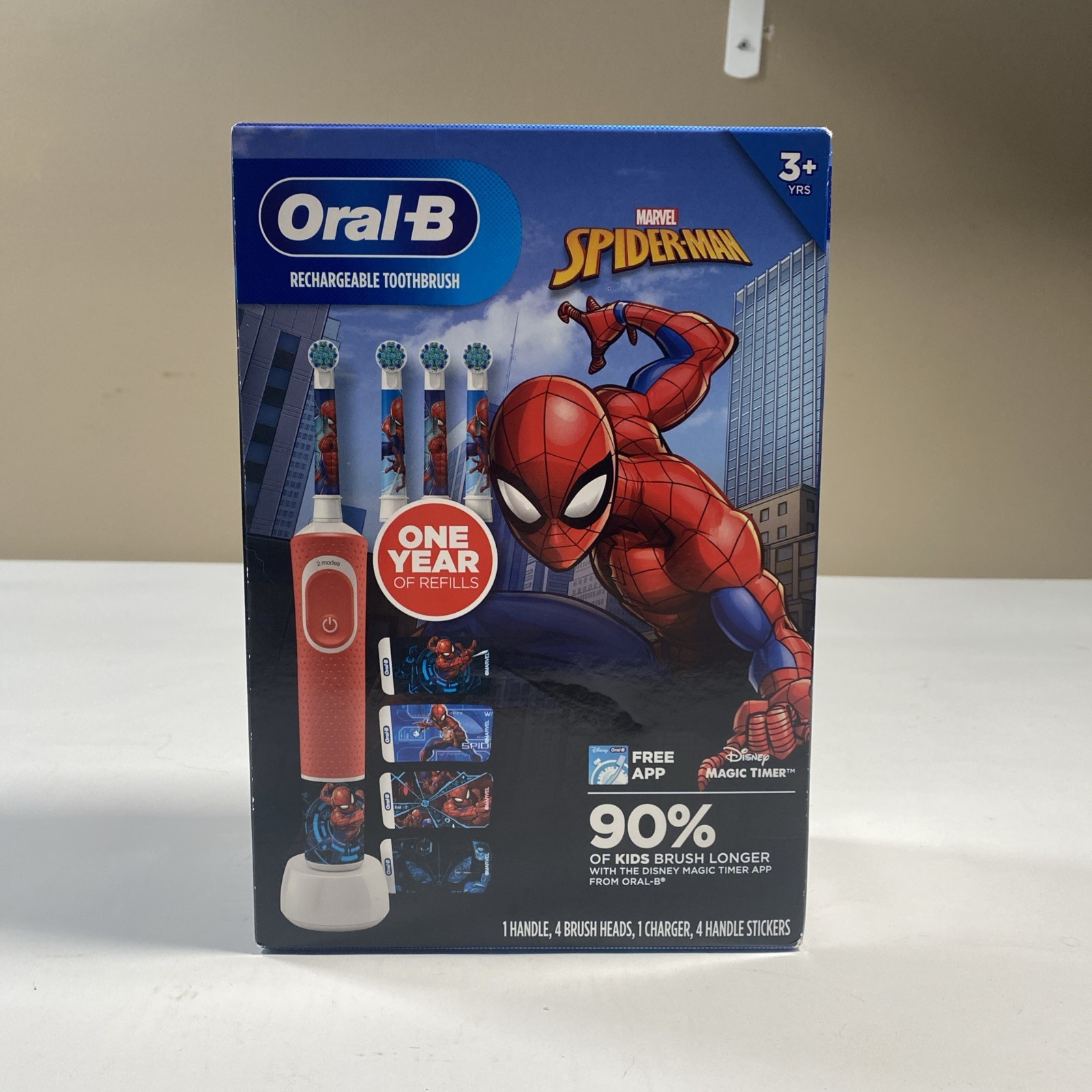 Oral B Kids 3+ New Rechargeable Spider-Man