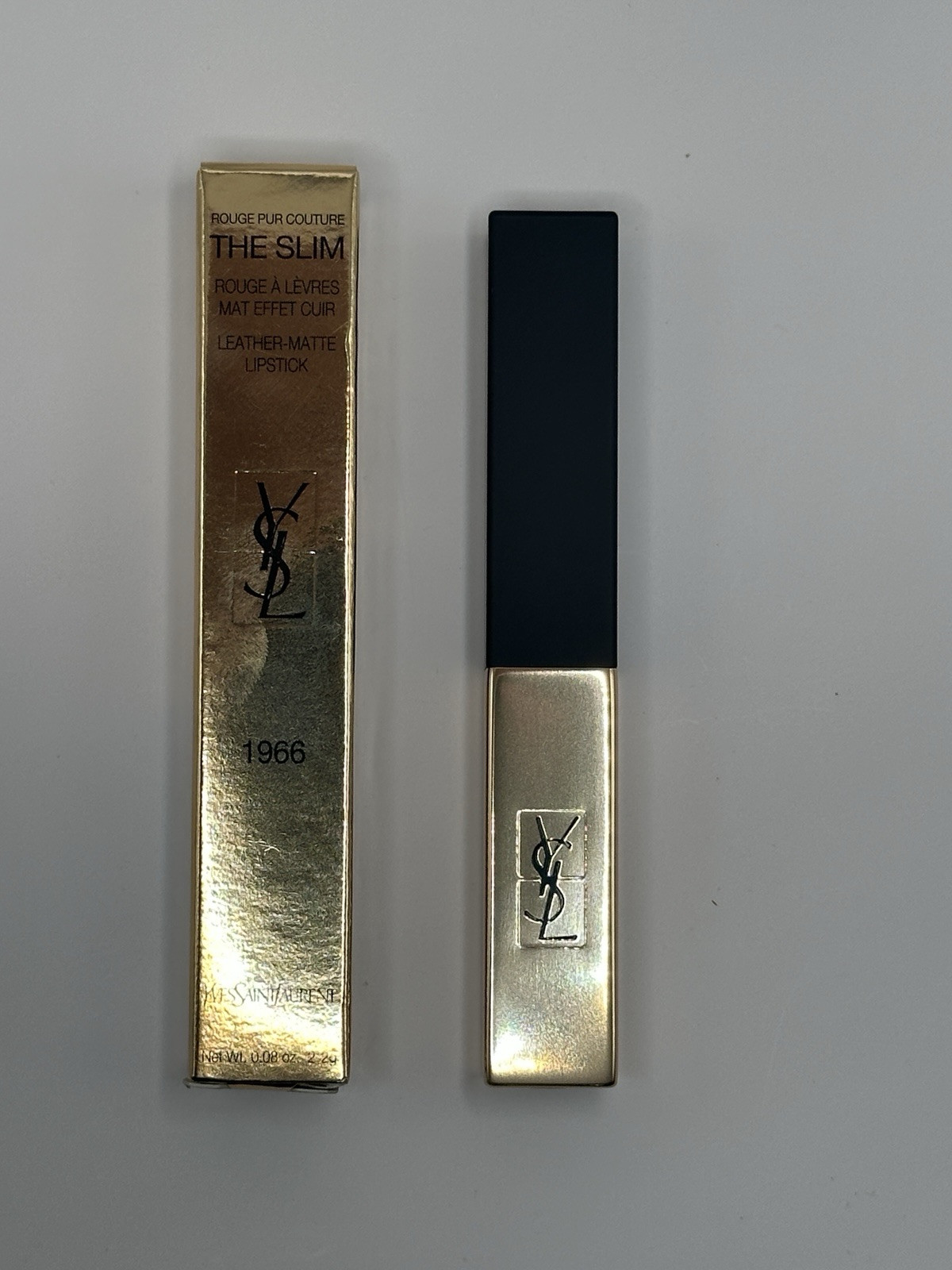 Yves Saint Laurent – 1966 The Slim – Leather-Matte Lipstick – 0.08 oz / 2.2 g