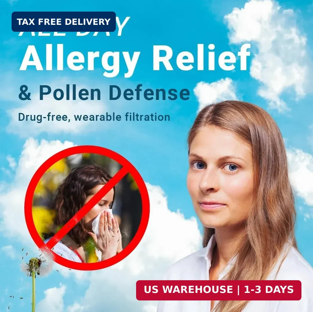 O2 Nose Filters with 3M Filtration – Nasal Screens for Allergies, Dust & Smoke –