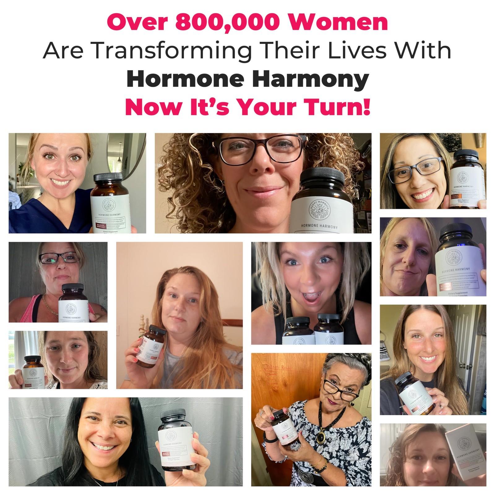 Happy Mammoth **Not Available Hormone Harmony Natural Hormonal Support for Women
