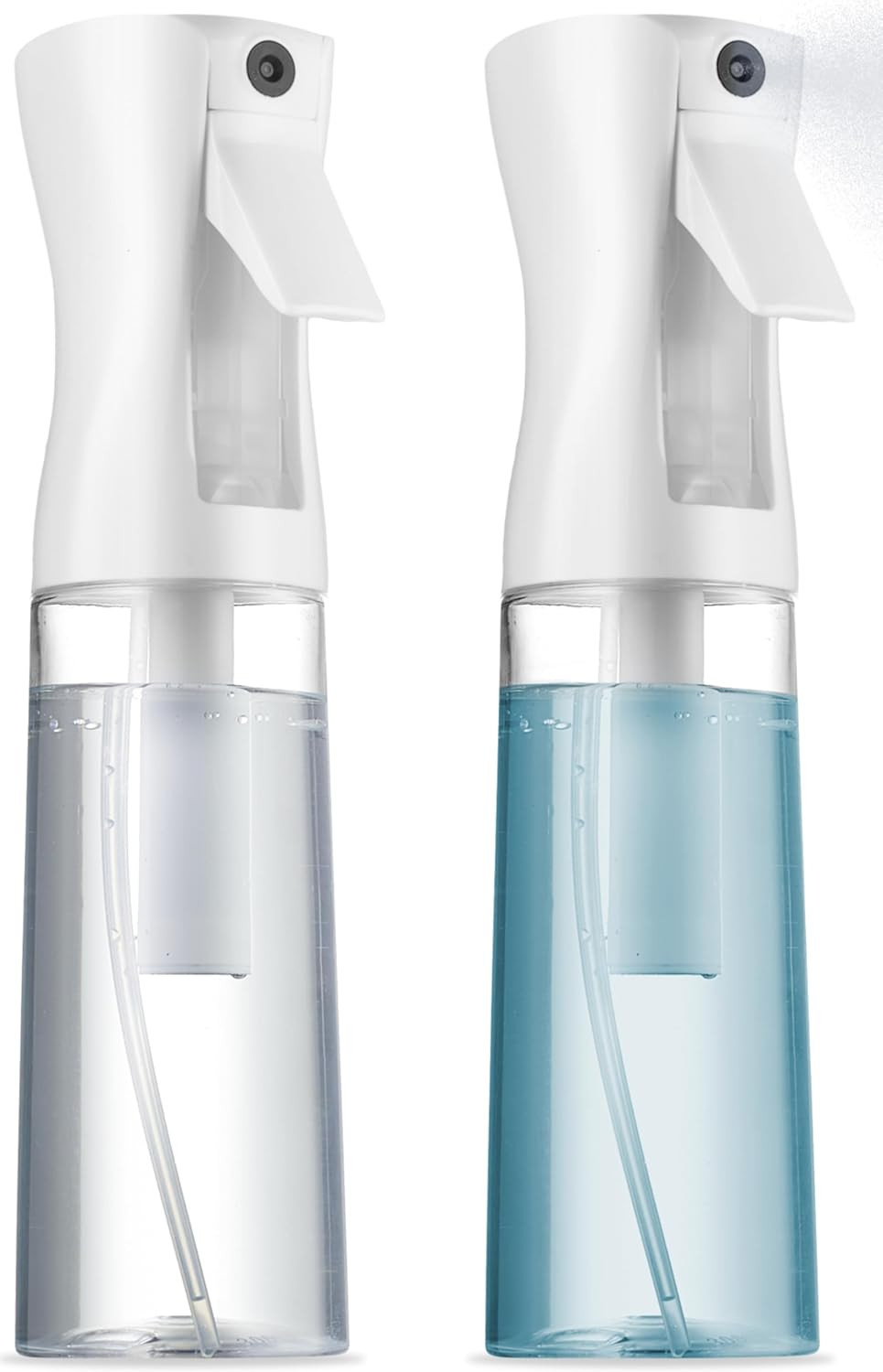 SUPER+ 2 Pack Continuous Spray Bottles – Ultra Fine Mist Sprayer | Water Spray B