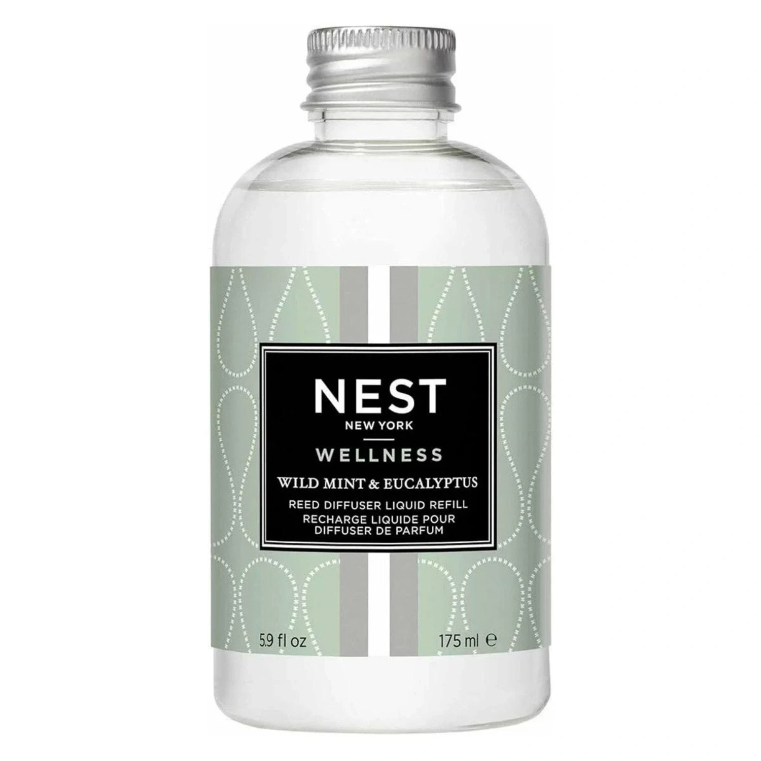 NEST Wild Mint & Eucalyptus Reed Diffuser Liquid Refill 5.9 oz Brand New