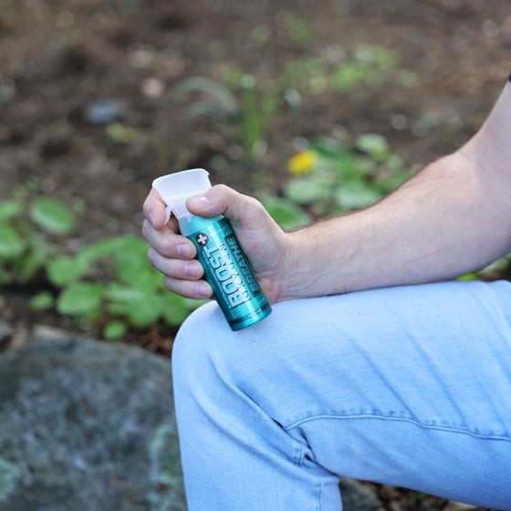 Boost Oxygen Portable Canned Oxygen, Menthol-Eucalyptus, 3L