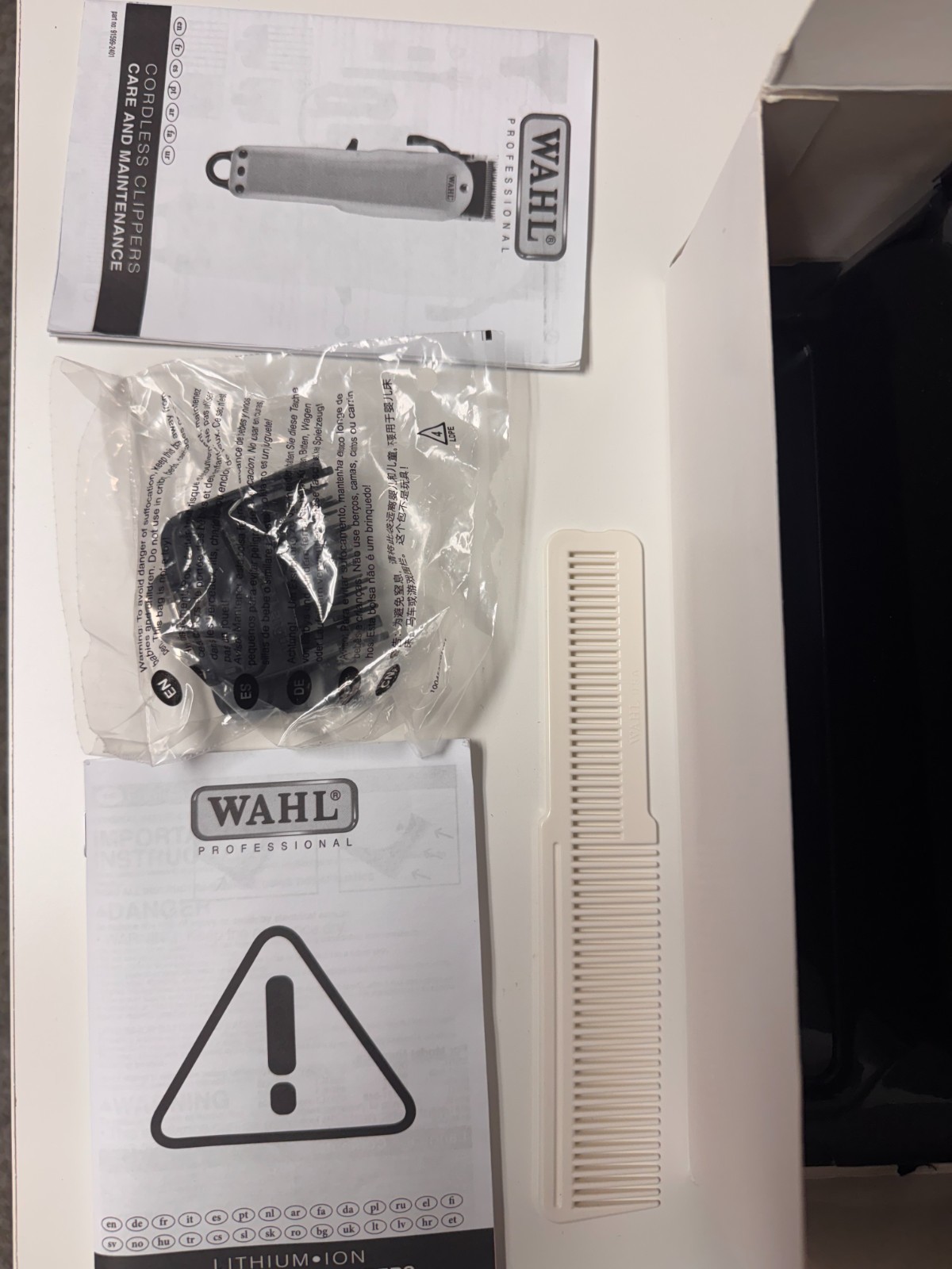 Wahl Professional 5 Star Cordless Senior Clipper 8504-400 USED