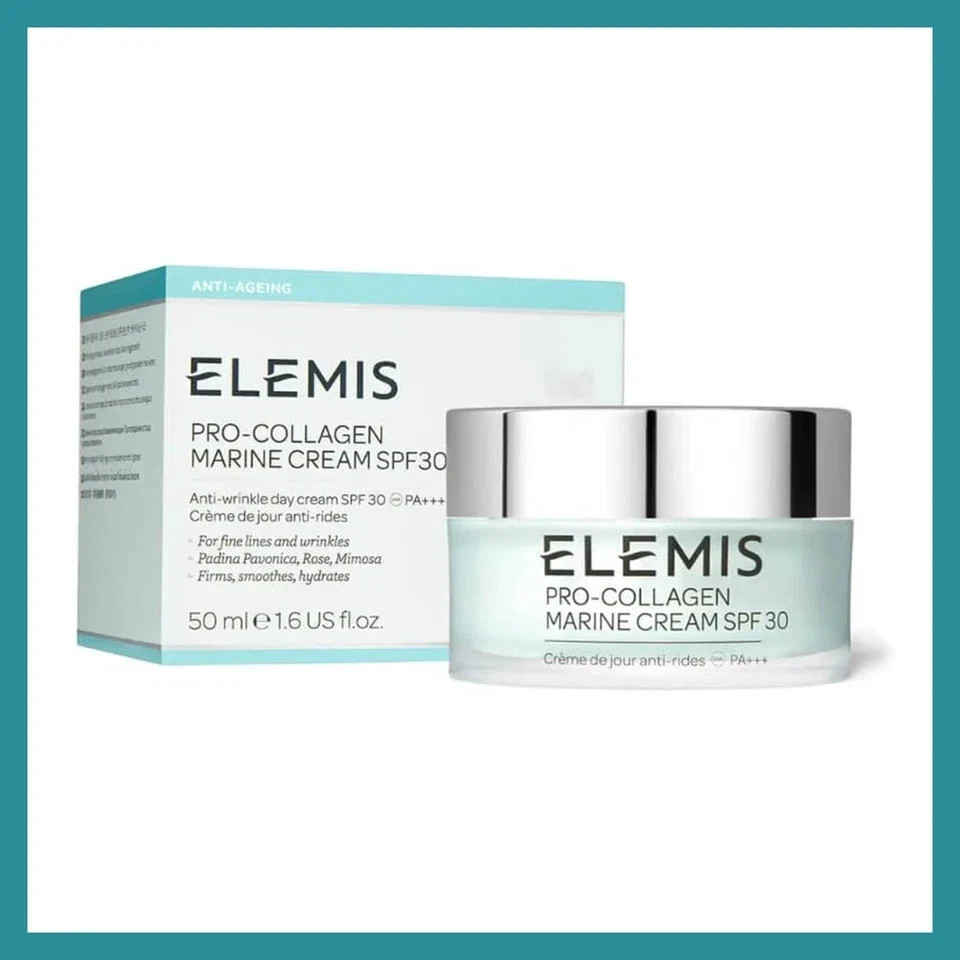 ELEMIS Pro-Collagen Marine Cream SPF 30 50ml 1.6oz Anti-Wrinkle New