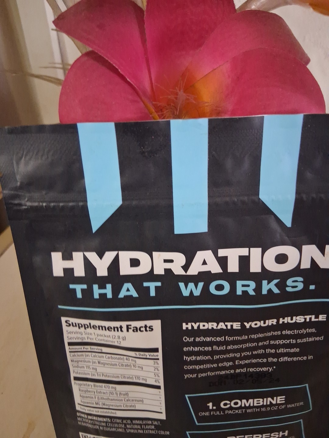 Total Life Changes BEAR LYTE HYDRATION 12 SACHETS No Sugar