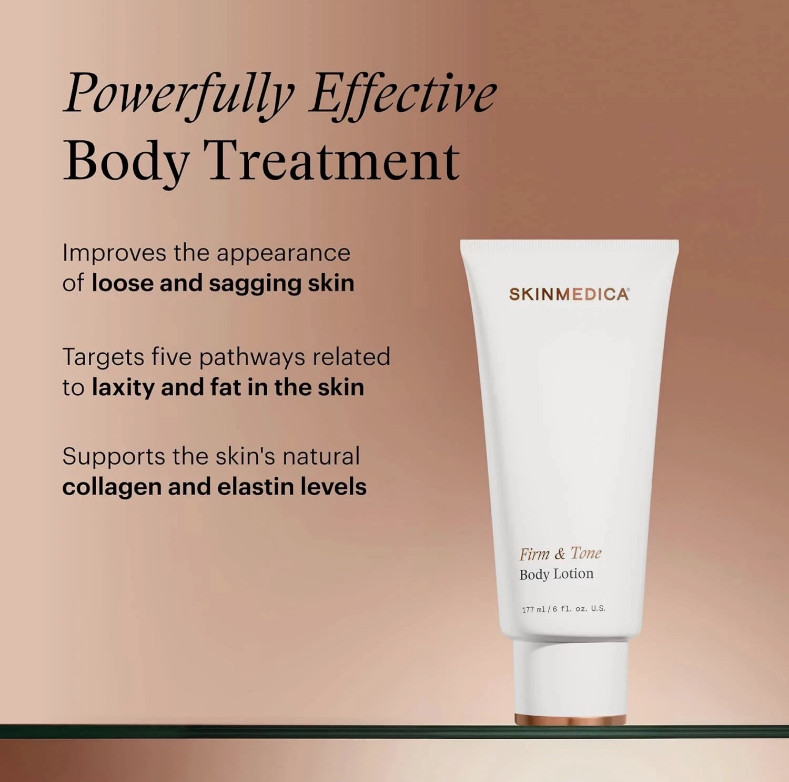 SkinMedica Firm & Tone Lotion For Body 177ml 6oz NEW SEALED FRESH FAST SHIP