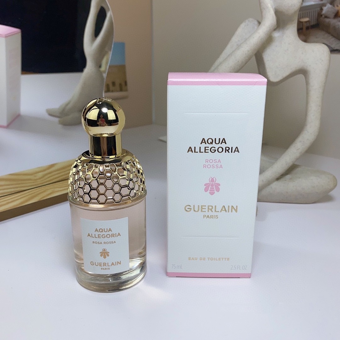 Guerlain Aqua Allegoria Rosa Rossa 75ml Women EDT Lemon Musk Cedar Sandalwood