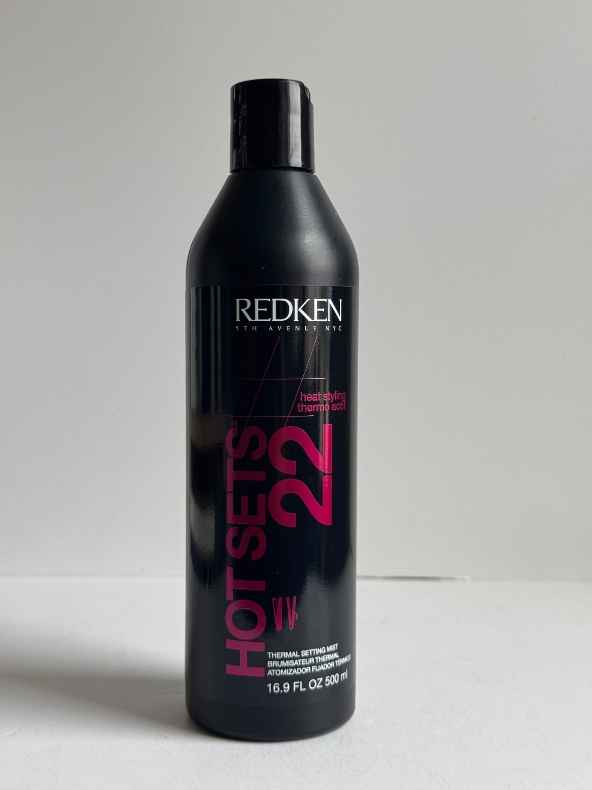 1 NEW Redken Hot Sets 22 Thermal Setting Mist 16.9 oz 500 mL