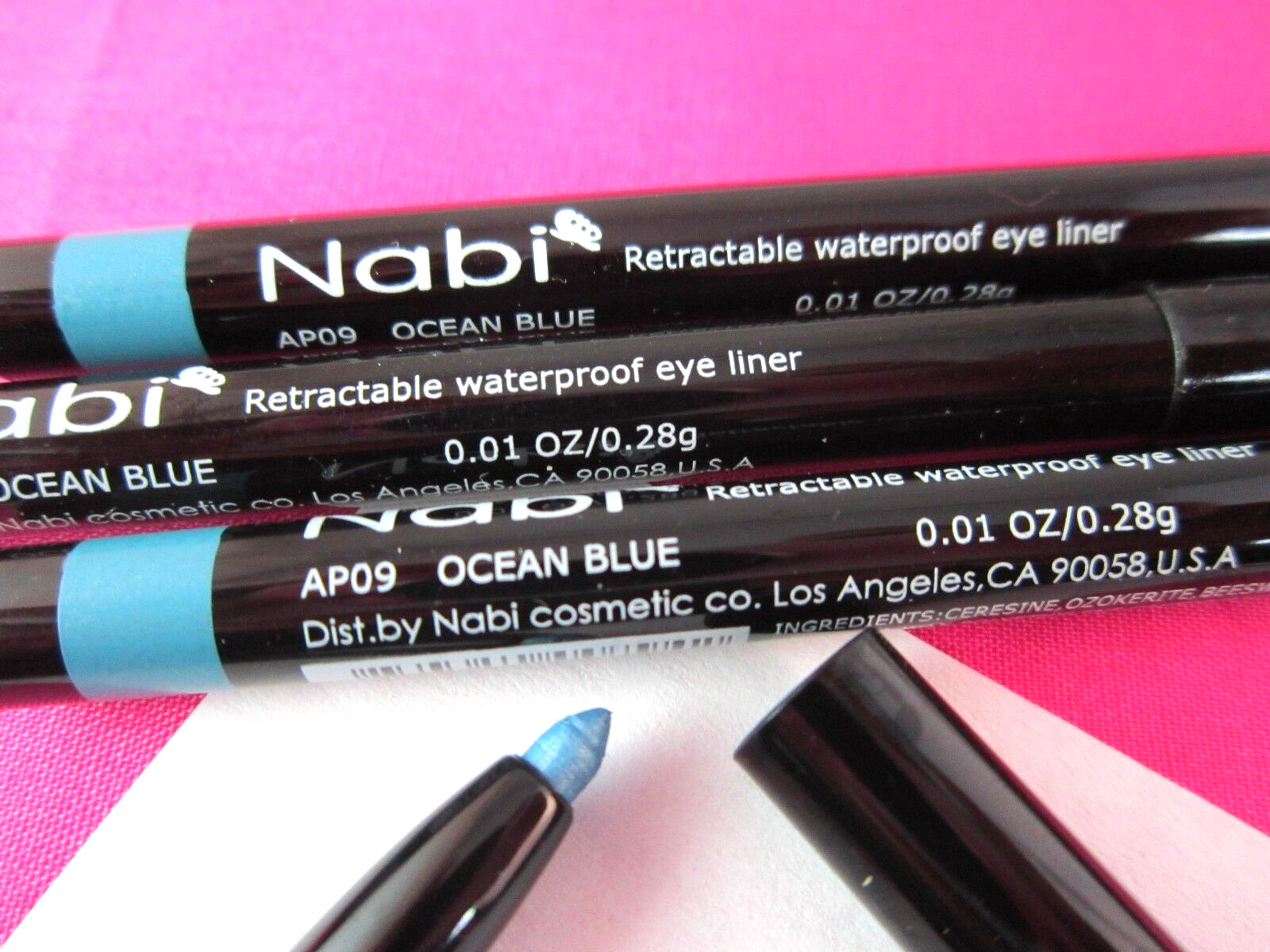 Retractable Waterproof Eyeliner 12 Eye Liners Lot All Colors To Pick From