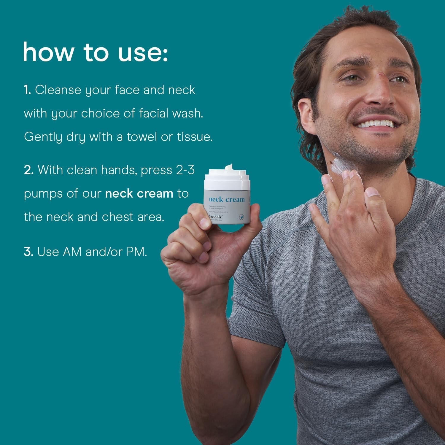 Revitalize & Tighten: Advanced Neck Firming Cream with AHA & Green Tea