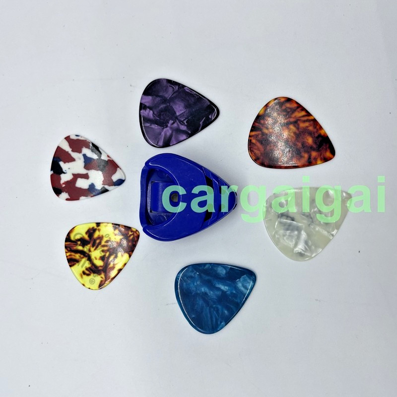 New 6X Guitar Picks Acoustic Electric Plectrums Assorted Thin 0.46-1.50mm